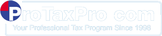 ProTaxPro Professional online tax software